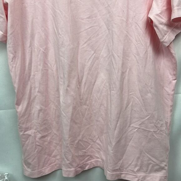 J. Crew Ci166 Pink Broken in Tall Crewneck Cotton T-shirt NWOT size XL - Picture 3 of 10